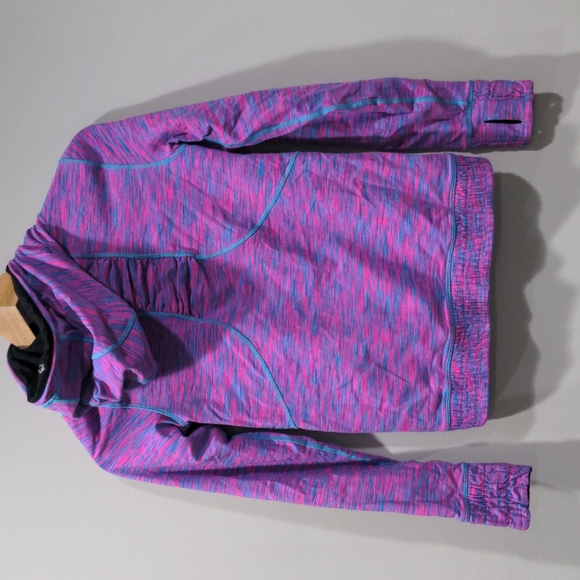 Ivivva Twice the Fun Reversible Full Zip Hooded Jacket Girls 14 - Picture 9 of 11